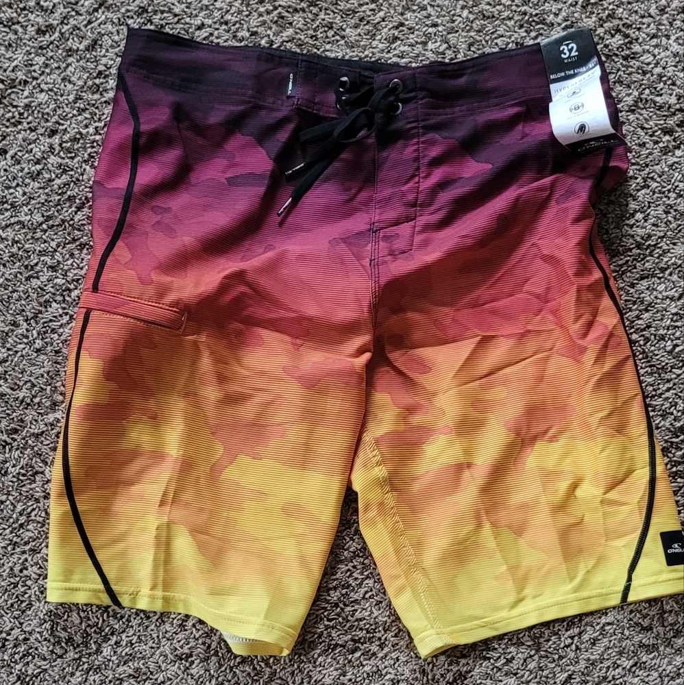 O'NEILL Men's 21 Inch Hyperfreak S-Seam Boardshorts - Quick Dry Swim Trunks for